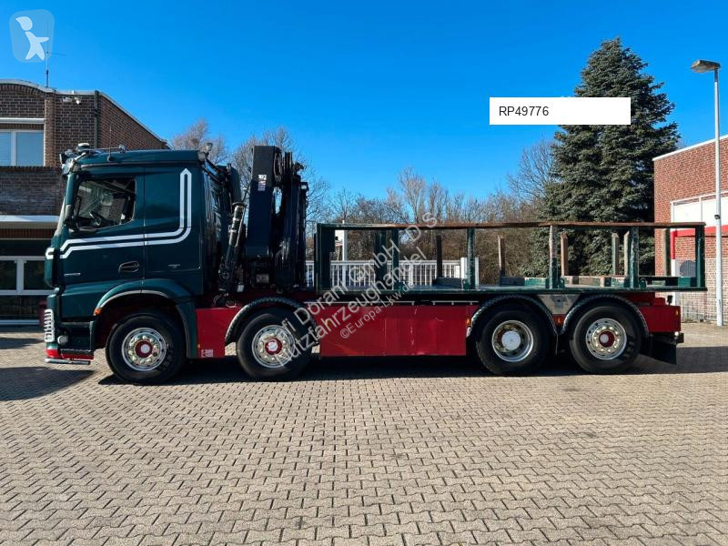 شاحنة Mercedes 3253 + HIAB 302 Kran 8x2-4 HAD...