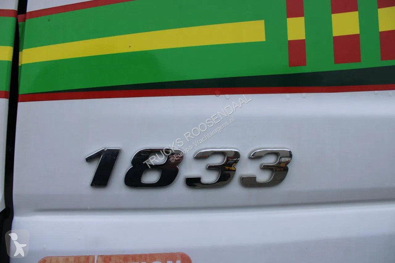 شاحنة Mercedes 1833 + Open cargo bed + manual
