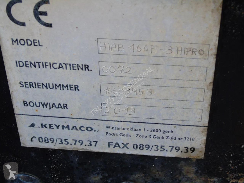 Camión MAN 41.440 8X4 + HIAB 166 E-3 HIPRO +...