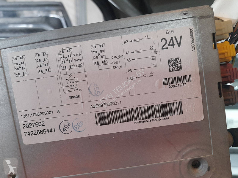 شاحنة DAF 370 MANUAL 13T SYSTEM