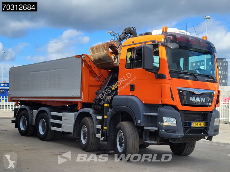 شاحنة MAN 41.440  8X8 Palfinger Q170Z Crane 8x8...