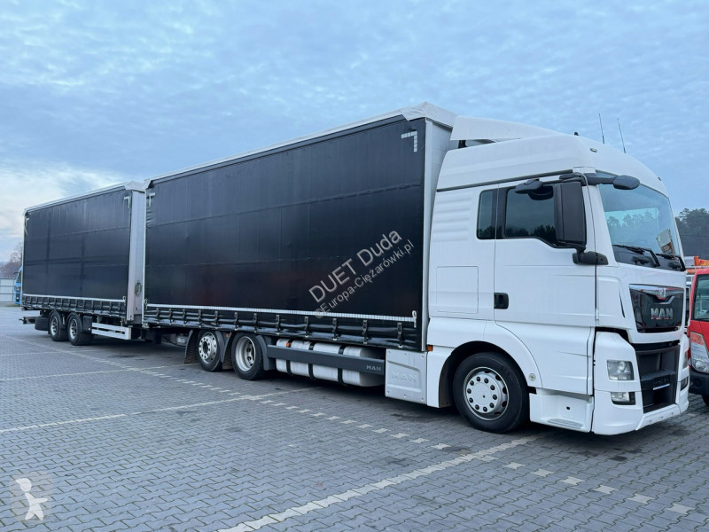 Хенгер MAN TGX 24.440 6X2 E6 Przyczepa G.T.S...