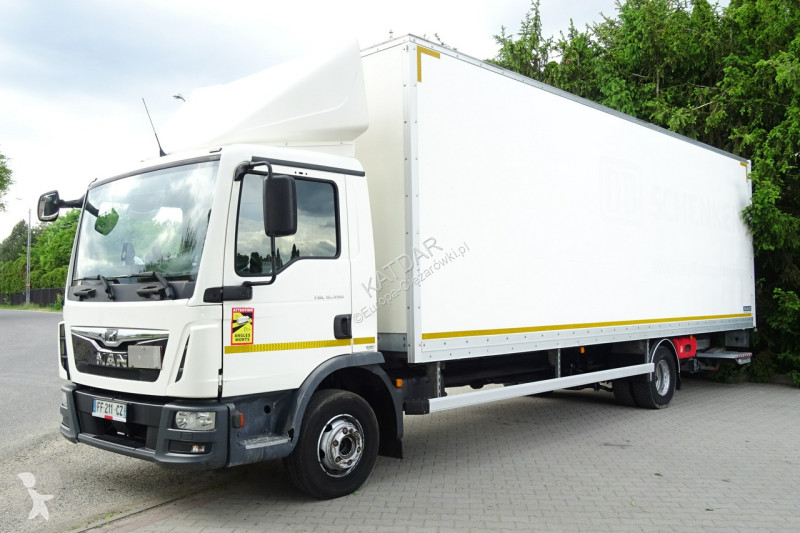 MAN TGL 12.190 Euro 6 kontener 20 pal winda...