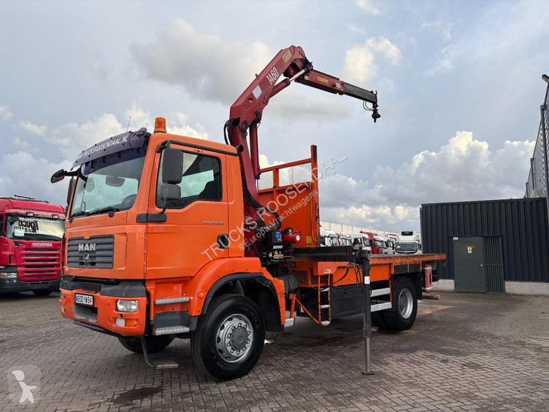 شاحنة MAN +4x4 + HMF 1460 + euro4