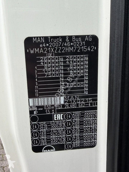 شاحنة MAN TGS PALFINGER 53002 53TM!...