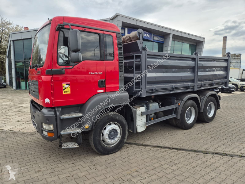 شاحنة MAN TGA 26.310 / 3 WAY KIPER / SERVICED!