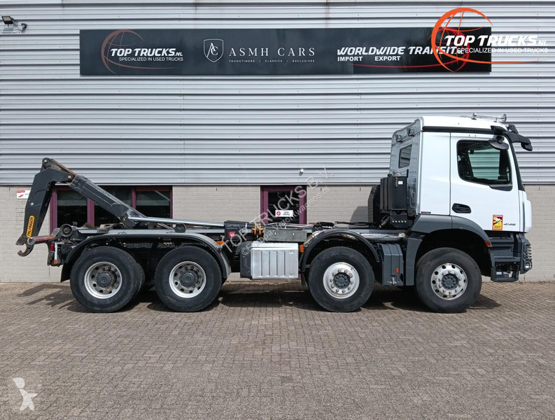 شاحنة Mercedes 4146 8x4 Palfinger 24t....