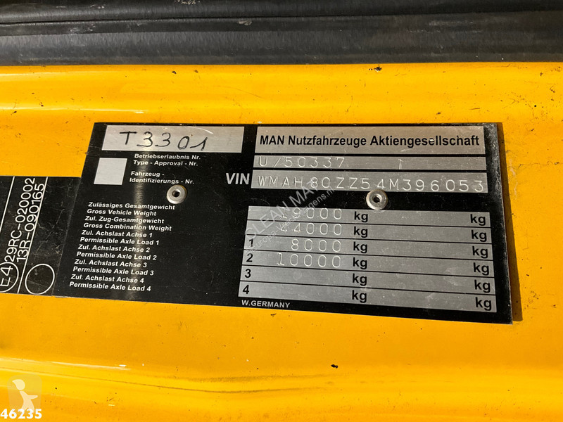 شاحنة MAN 18.310 4x4 14 Ton kabelsysteem