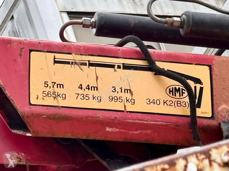 شاحنة Mercedes  ATEGO 1218 Camion benne grue...