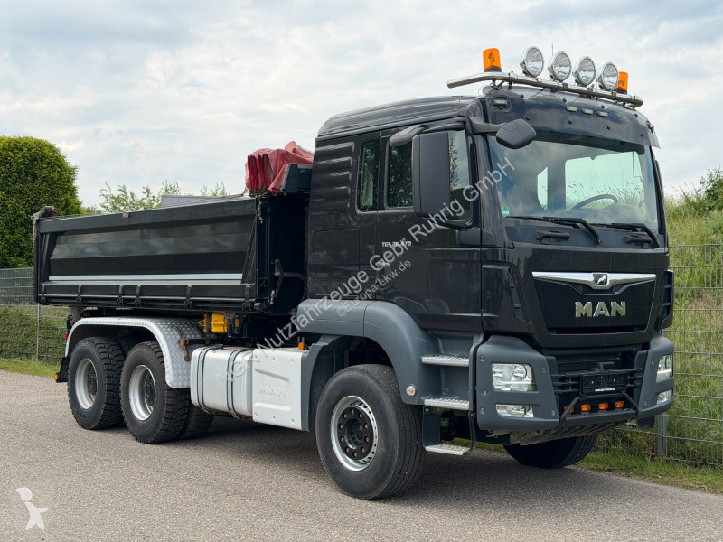 Camion MAN 26.470 6x4 Meiller 3S. Bordmatik...
