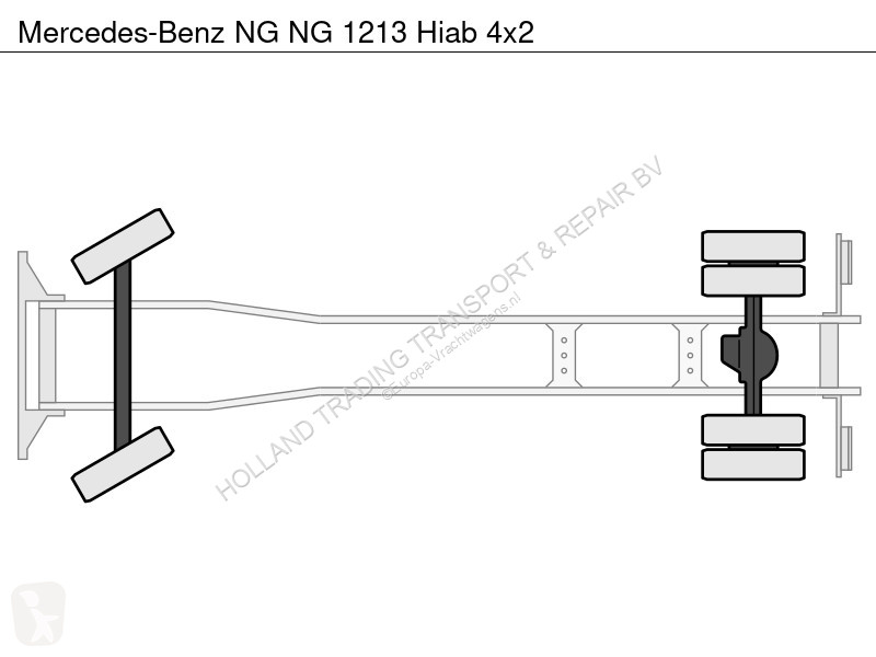 شاحنة Mercedes NG NG Hiab 4x2