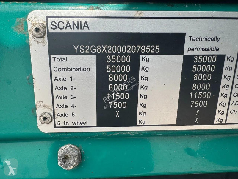 شاحنة Scania G440 8X2 EURO 6 HMF 8520 + REMOTE...