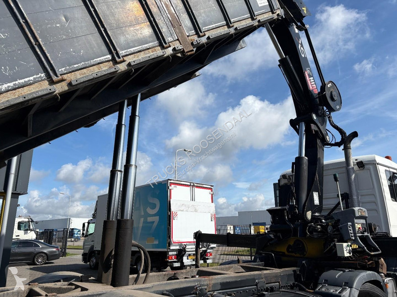 شاحنة MAN 35.440 + HIAB 322 E-7 HIPRO + TIPPER...