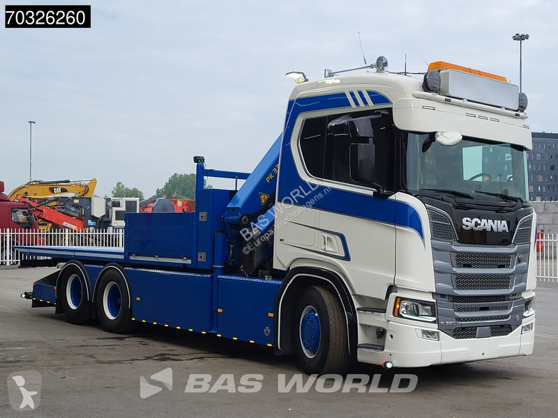 شاحنة Scania R580 R 6X2 Abschleppwagen alfinger...