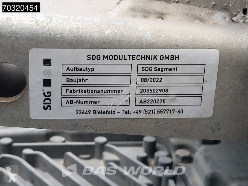 شاحنة DAF 480  6X2 BDF Lift-Asche Full Air...
