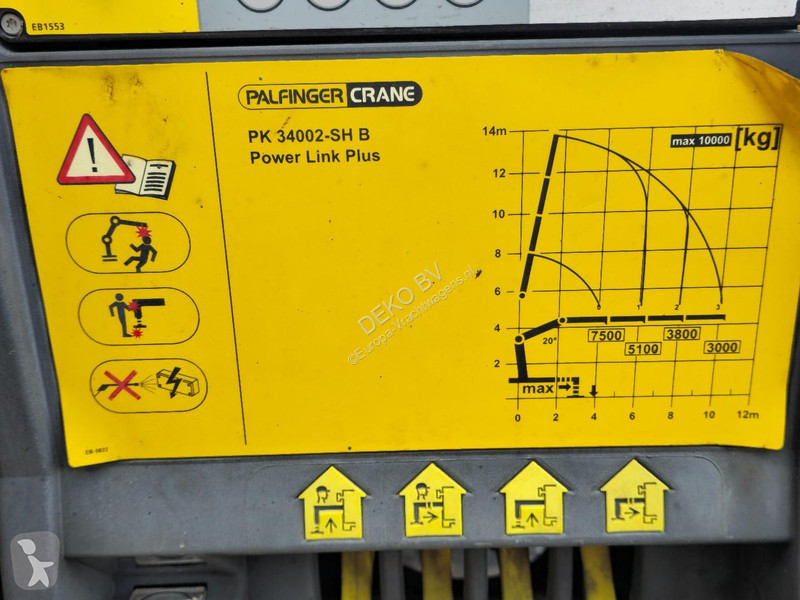 شاحنة MAN TGX 26400 CRANE TRUCK 34002 34tm...