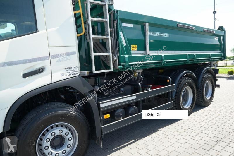 شاحنة Volvo FMX 420 / 6X4 / WYWROTKA 3 STRONNA...
