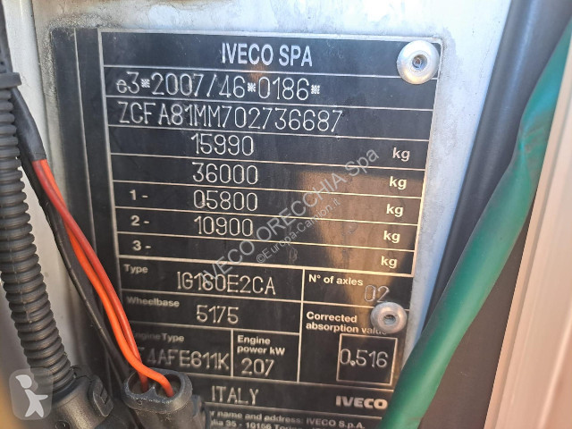 شاحنة Iveco EUROCARGO ML160E28/P