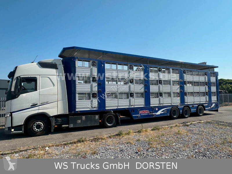 شاحنة Volvo 460 Mega mit Finkl 3 Stock Hubdach