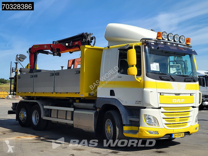 شاحنة DAF 440  6X2 Palfinger PK19.001 SLD Hook...