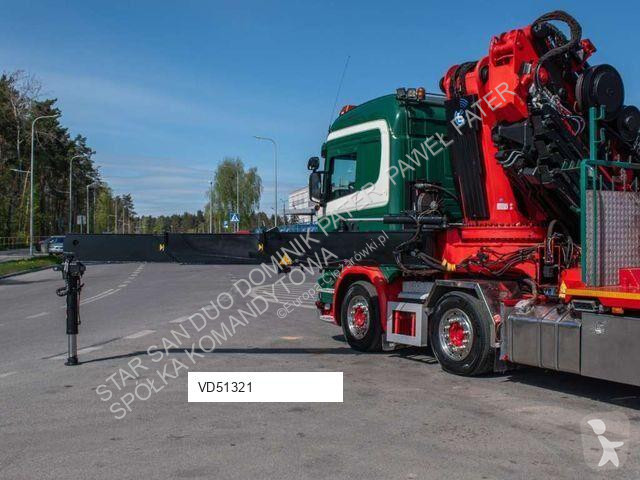 شاحنة Scania R490 8x2 EFFER 955 Fly Jib Winch...
