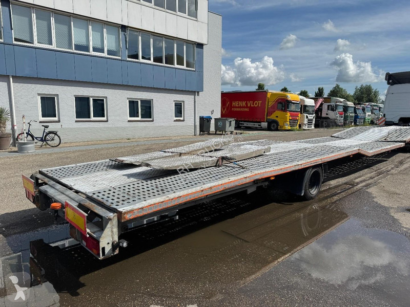 Camion Mercedes 824 + TRAILER 2008 DE REMA 1 AXLE