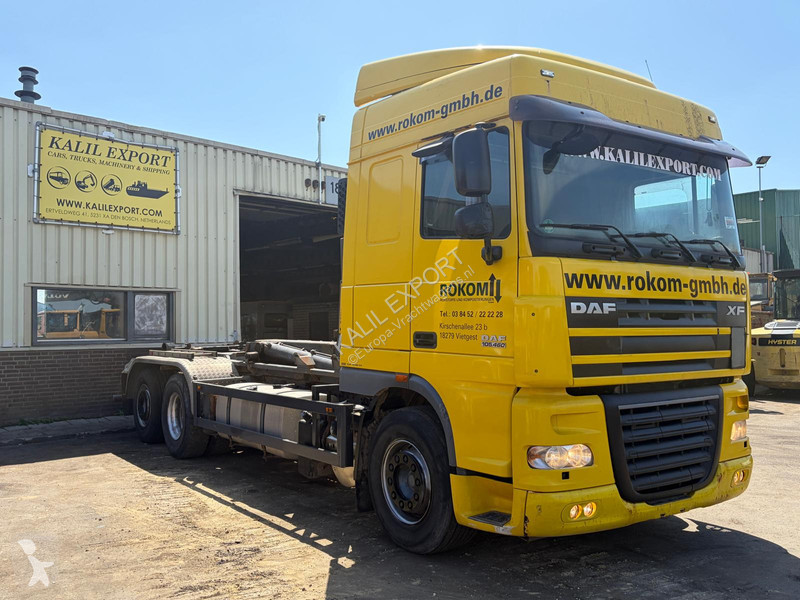 شاحنة DAF 105460 Multilift 6x2 Hyva Manual...