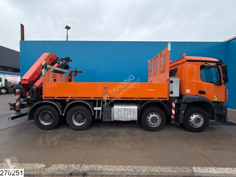 شاحنة Mercedes 2636 8x4, EURO 6, Palfinger, PTO