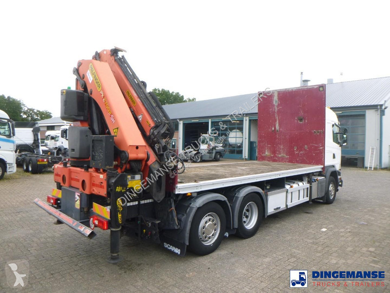 شاحنة Scania 450 6x2 + Palfinger PK27002-SH C +...