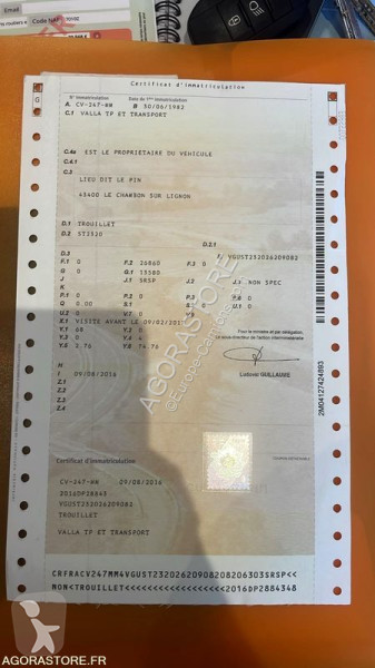 Remolque Trouillet 2 essieux