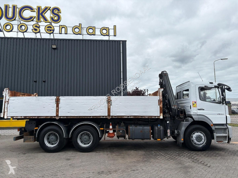 شاحنة Mercedes 2633 + HIAB 122 B-2 + 6X4 +...