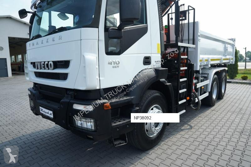 شاحنة Iveco TRAKKER 410 / 6X4 / 2 STR. WYWROTKA...