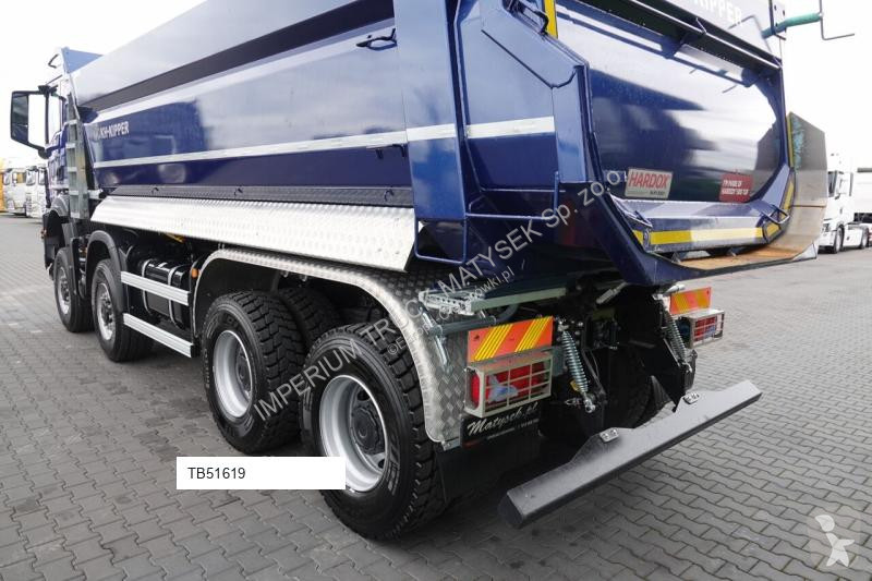 Kamion MAN TGS / 8X6 / WYWROTKA / TYLNOZSYPOWA...