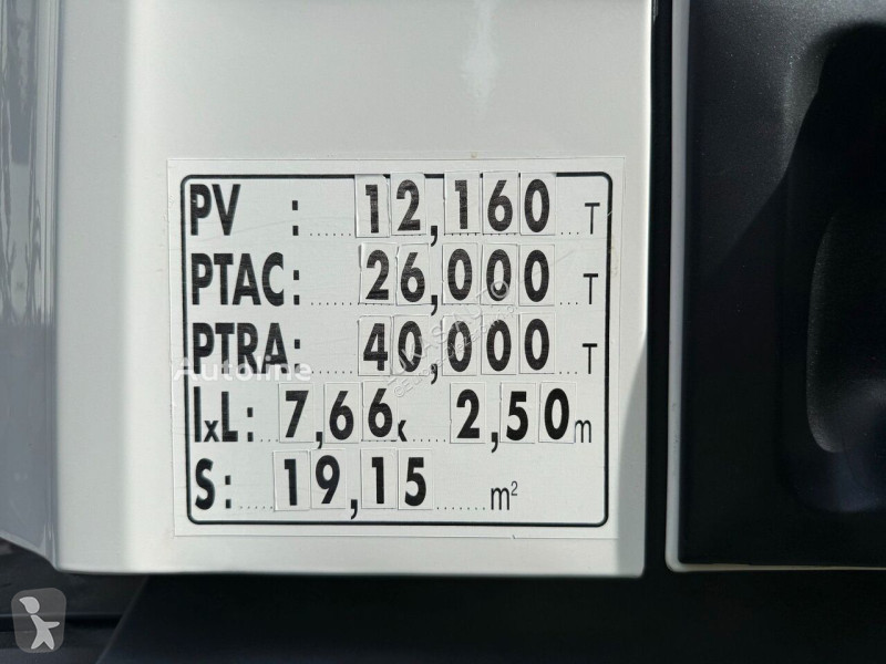 شاحنة Scania P 380 6X4 HYDROBOARD