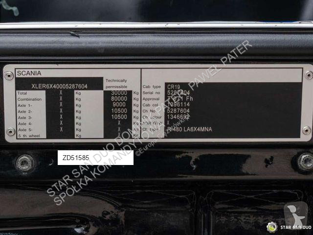 Камион Scania R480 6x4 FASSI F660RA.2.26...