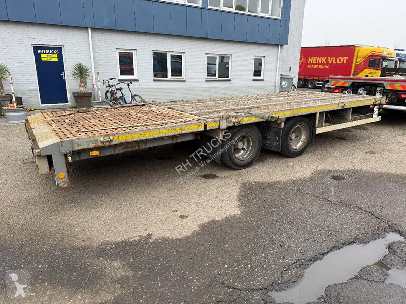 شاحنة Volvo 460 6X2 HIAB 422-6 + 2 AXLE TRAILER