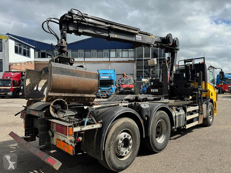 شاحنة DAF 75250 6X2 + HIAB 166 ES-3 + REMOTE +...