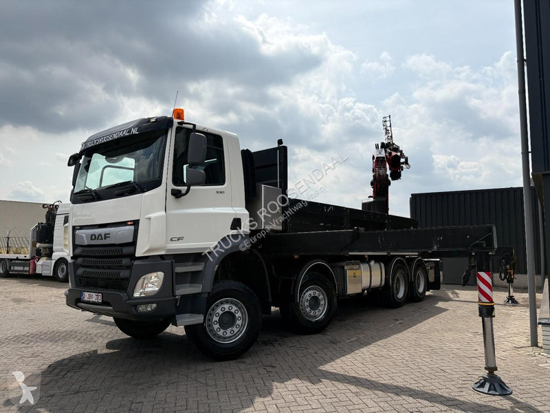 شاحنة DAF 530 + FASSI F 820 RA 6X EXT. + JIB 6X...