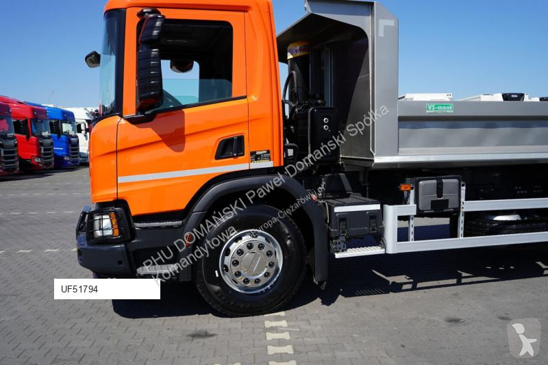 شاحنة Scania P 410 / XT / E 6 / WYWROTKA /...
