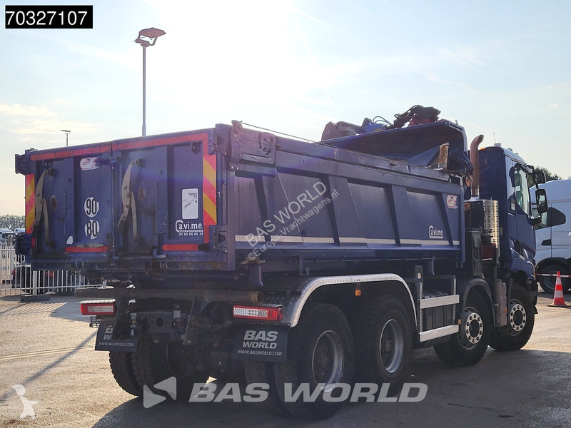 شاحنة Renault C 480 C 8X4 HMF 2243 Z-Crane...