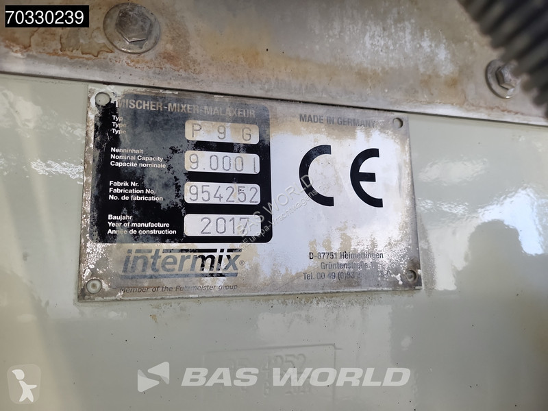 Beton Volvo 460 8X4 Intermix 9m3 Mixer...