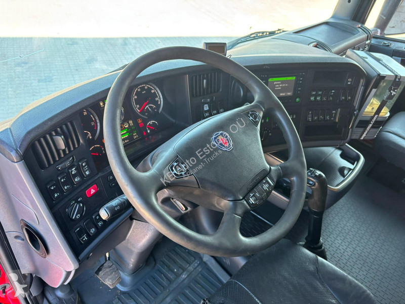 شاحنة Scania R 490 8x4 + Släpet Smemax 2 axle...