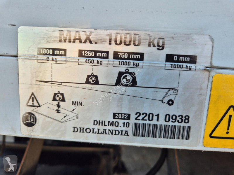 شاحنة Iveco 75-210/P LBW 1.000kg 3 Sitze Klima