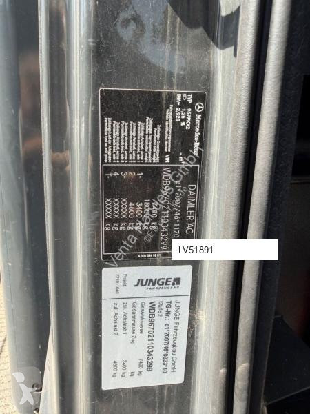 شاحنة Mercedes III 818L, Euro-6c, Klima, LBW,...