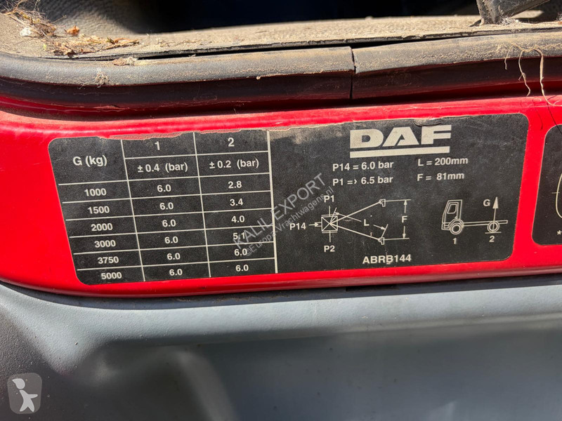 شاحنة DAF 180 - Closed Box - Manual Gearbox -...