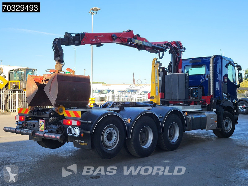 شاحنة Renault C 480 8X4 8x4 Palfinger Q170Z95TR...