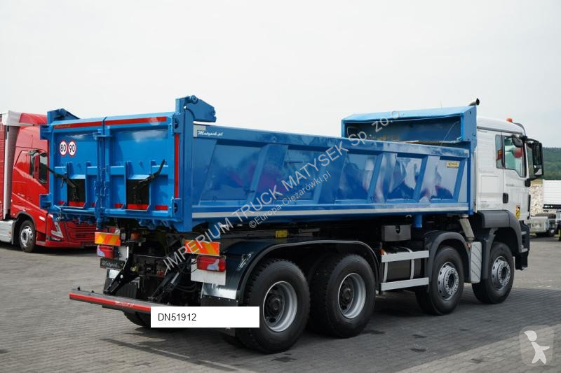 شاحنة MAN TGS 35.360 / 8X4 / WYWROTKA 2 STRONNA...