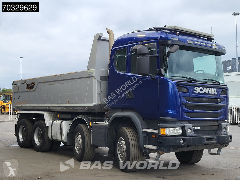 شاحنة Scania 490  8X4 12m3 tipper...