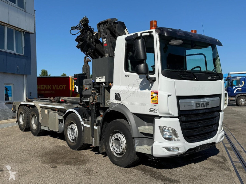 شاحنة DAF 400 8X4 EURO 6 + HIAB X-HIDUO 256EP-4...