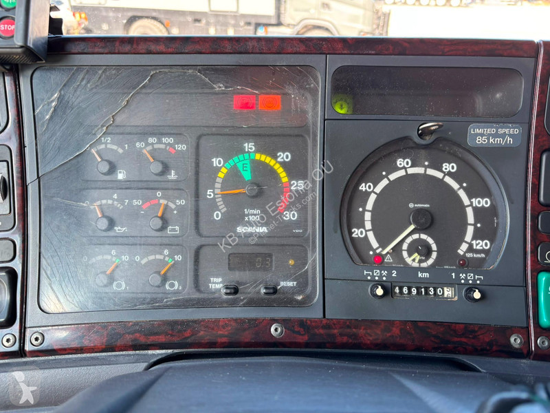 Vehículo de limpieza viaria Scania 124 6x2*4...